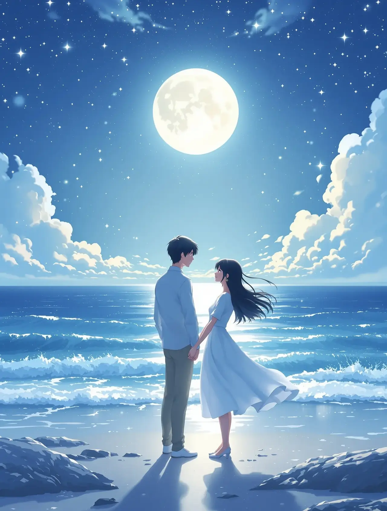 橙子短剧《夏夜告白手册》封面 - 双向奔赴纯爱短剧